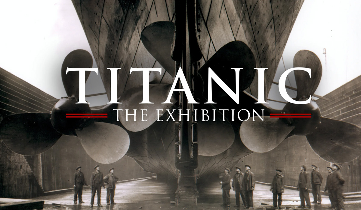 Dekorativ bild av Titanic